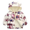 Kid Baby Boy Girl Printed Down Jacket Autumn Coats