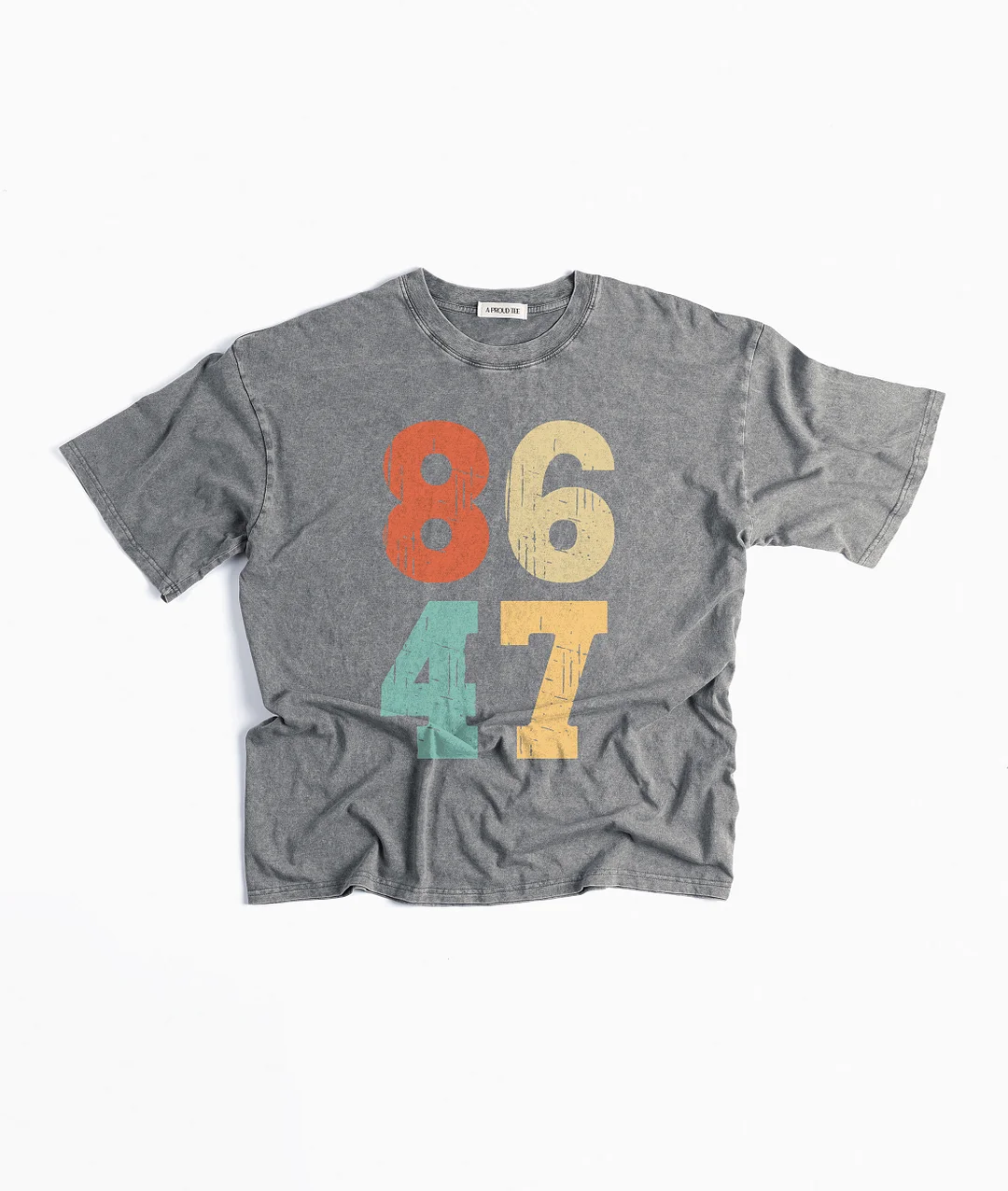 8647 Anti FDT Acid Wash T-shirt