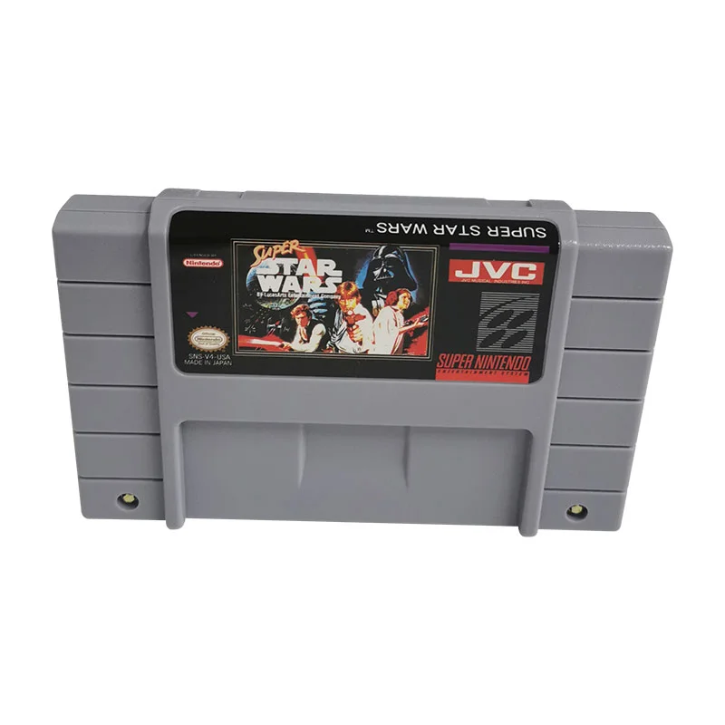 Super Star Wars SNES For Super Nintendo Entertainment System - 16 Bit US Version Game Cartridge