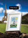 6pcs Mini Square Diamond Painting-Around The World