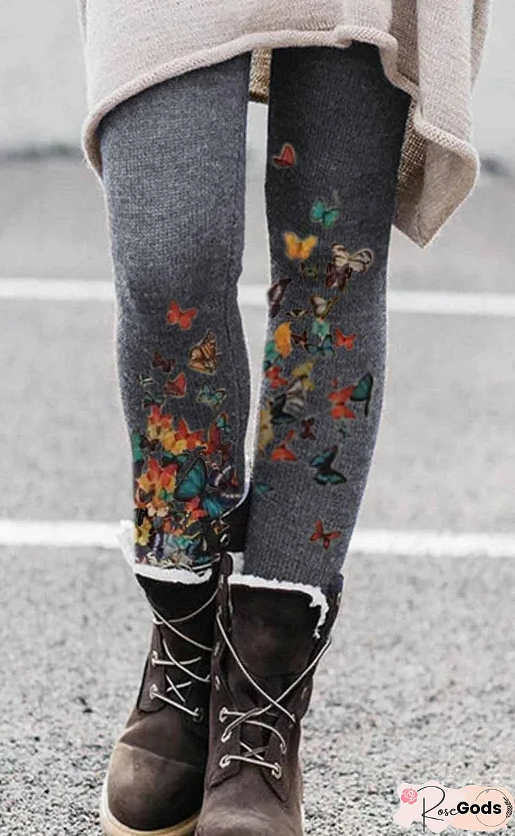 Cotton Casual Floral Pants