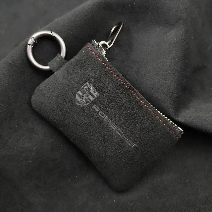Car key high-end suede key bag
