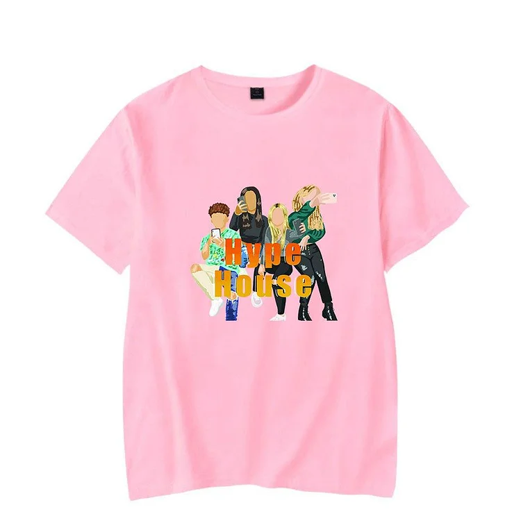 The Hype House T-shirt Printed Short Sleeves Tee-Mayoulove