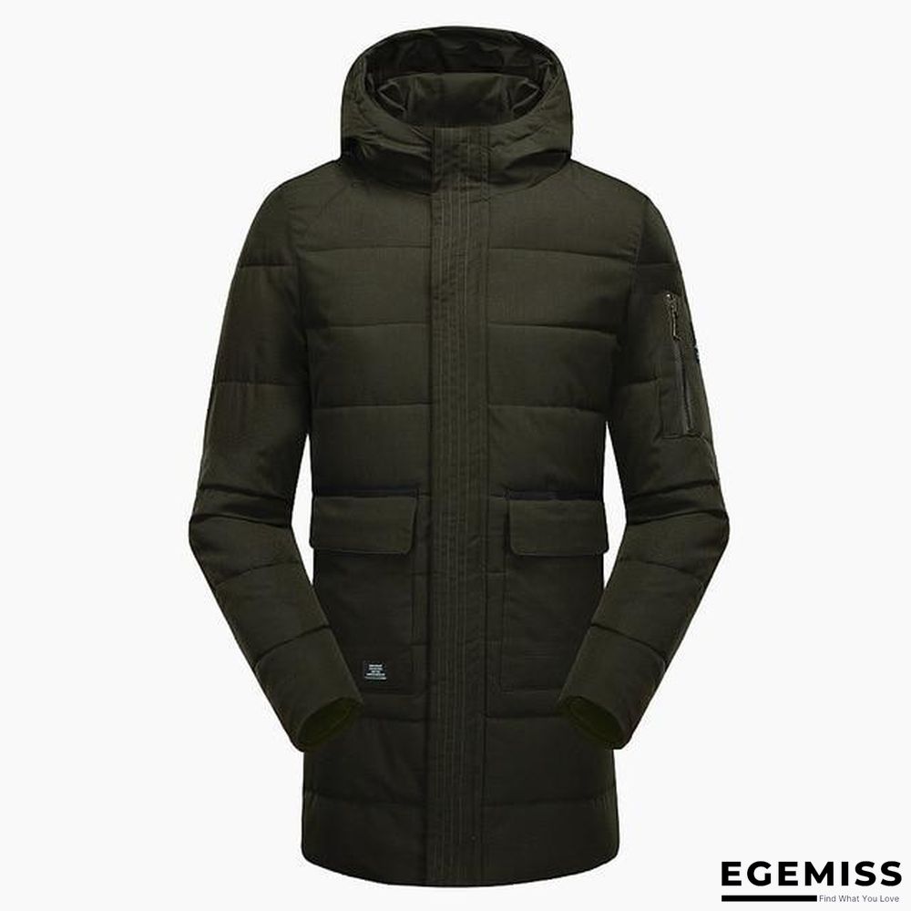 8XL Men Long Casual Hooded Thick Warm Jacket Parkas Coat Fashion Hat WaterProof Overcoats Men Plus Size | EGEMISS