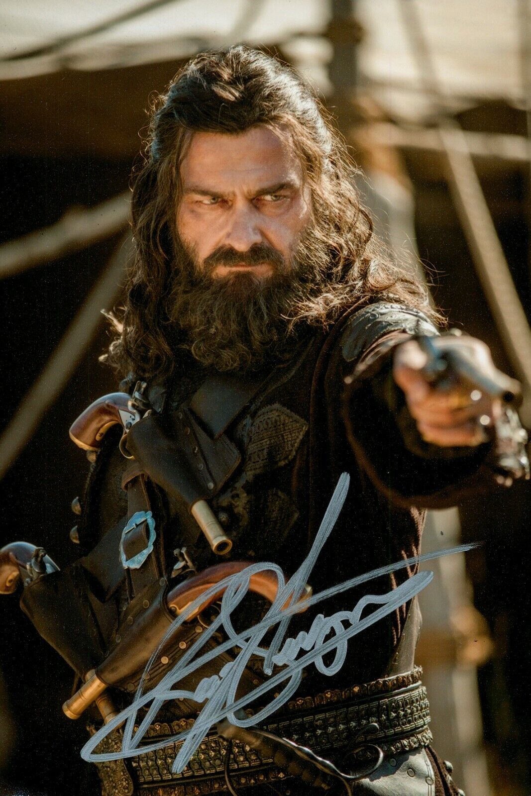 Ray Stevenson Signed 6x4 Photo Poster painting Black Sails Punisher Autograph Memorabilia + COA