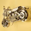 Creative stainless steel motorcycle DIY assembled model kit crafts exquisitely crafted motorcycle model gifts