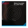 Axrayser Laser Film Check Light Point Test Paper Cleanliness Protective Windows Focus Collimator Lens for Fiber Cutting Machine