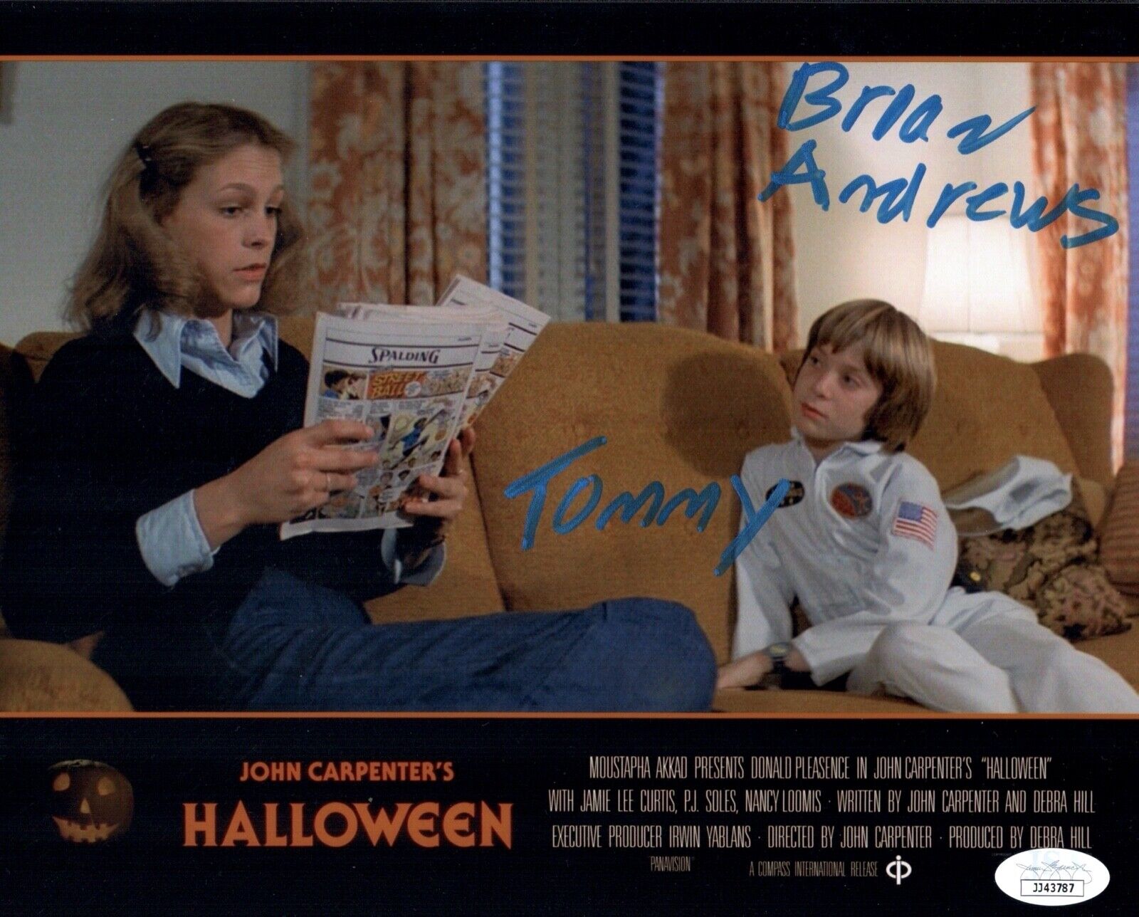 BRIAN ANDREWS Signed HALLOWEEN 8x10 Photo Poster painting IN PERSON Autograph JSA COA Cert