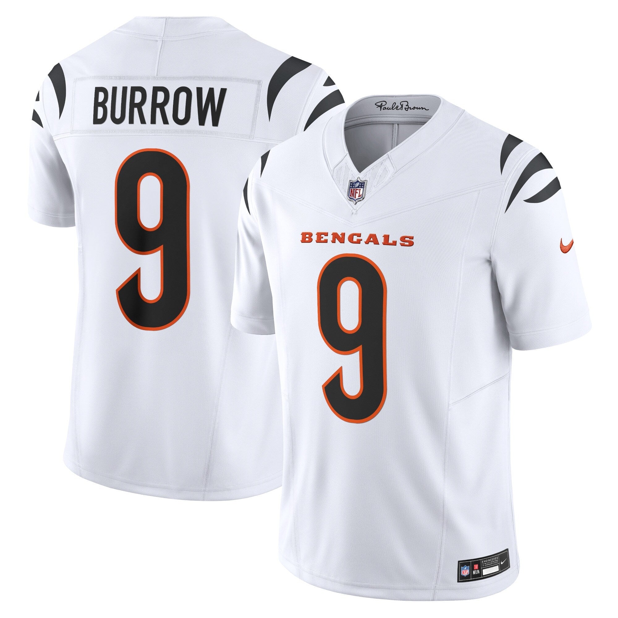 Joe Burrow Cincinnati Bengals Nike Vapor F.U.S.E. Limited Jersey - White mysite