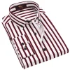 Long Sleeve Wide Stripe Shirt