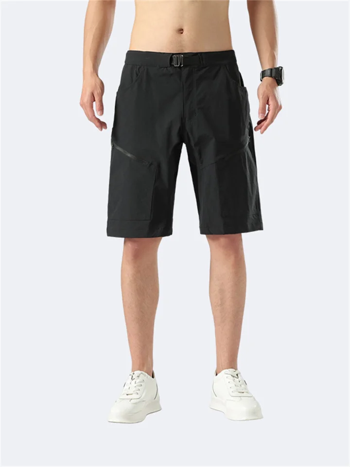 Outdoor Series Loose Fit Breathable Men's Workwear Multi-Pocket Straight Leg Shorts