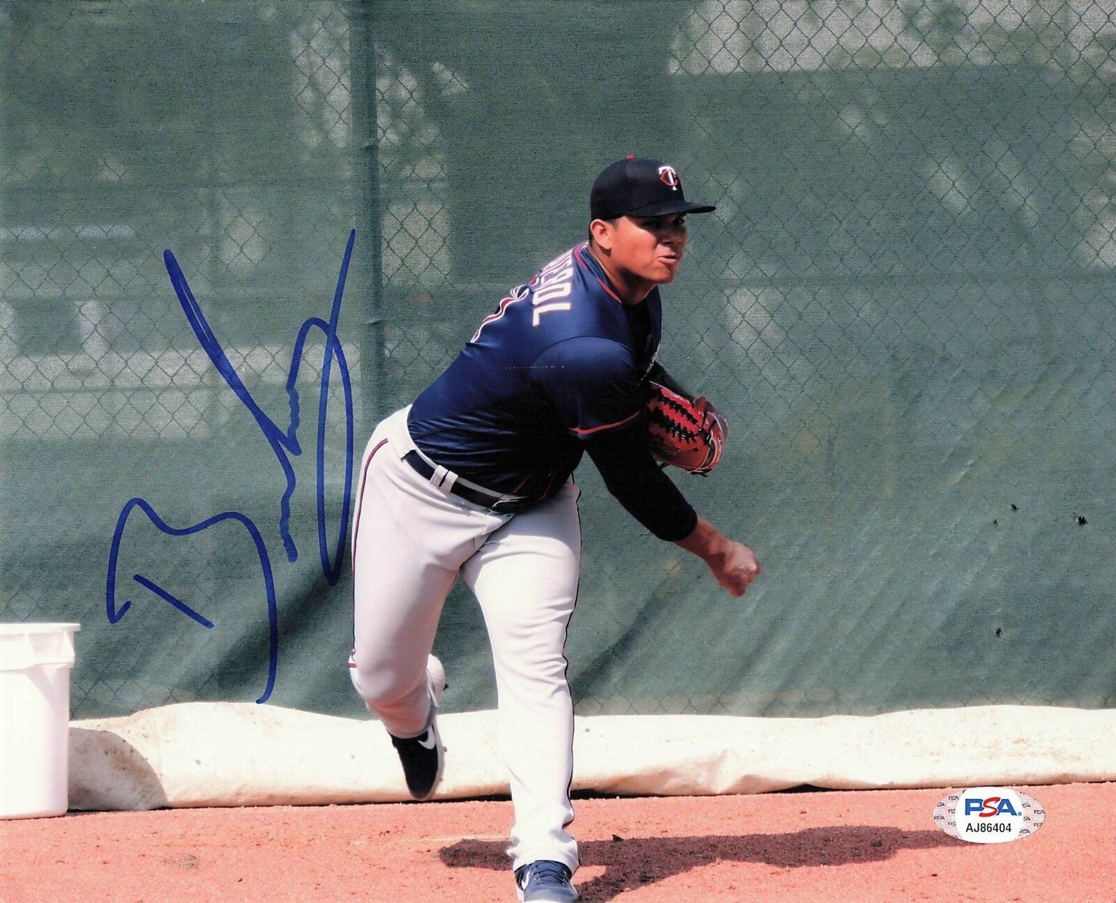 Brusdar Graterol signed 8x10 Photo Poster painting PSA/DNA Minnesota Twins Autographed