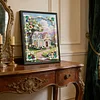 Country Cottage-Pearls Painting Kit for Creativity DIY Pearl Dot Crafts for Gift Home Wall Decor 30*40CM