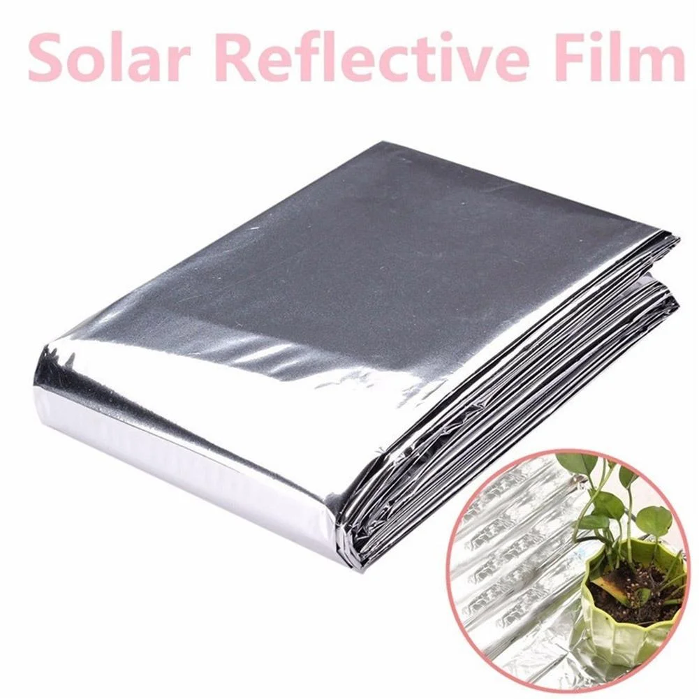210x120cm Reflective Film Plants Garden Greenhouse Covering Foil Sheets