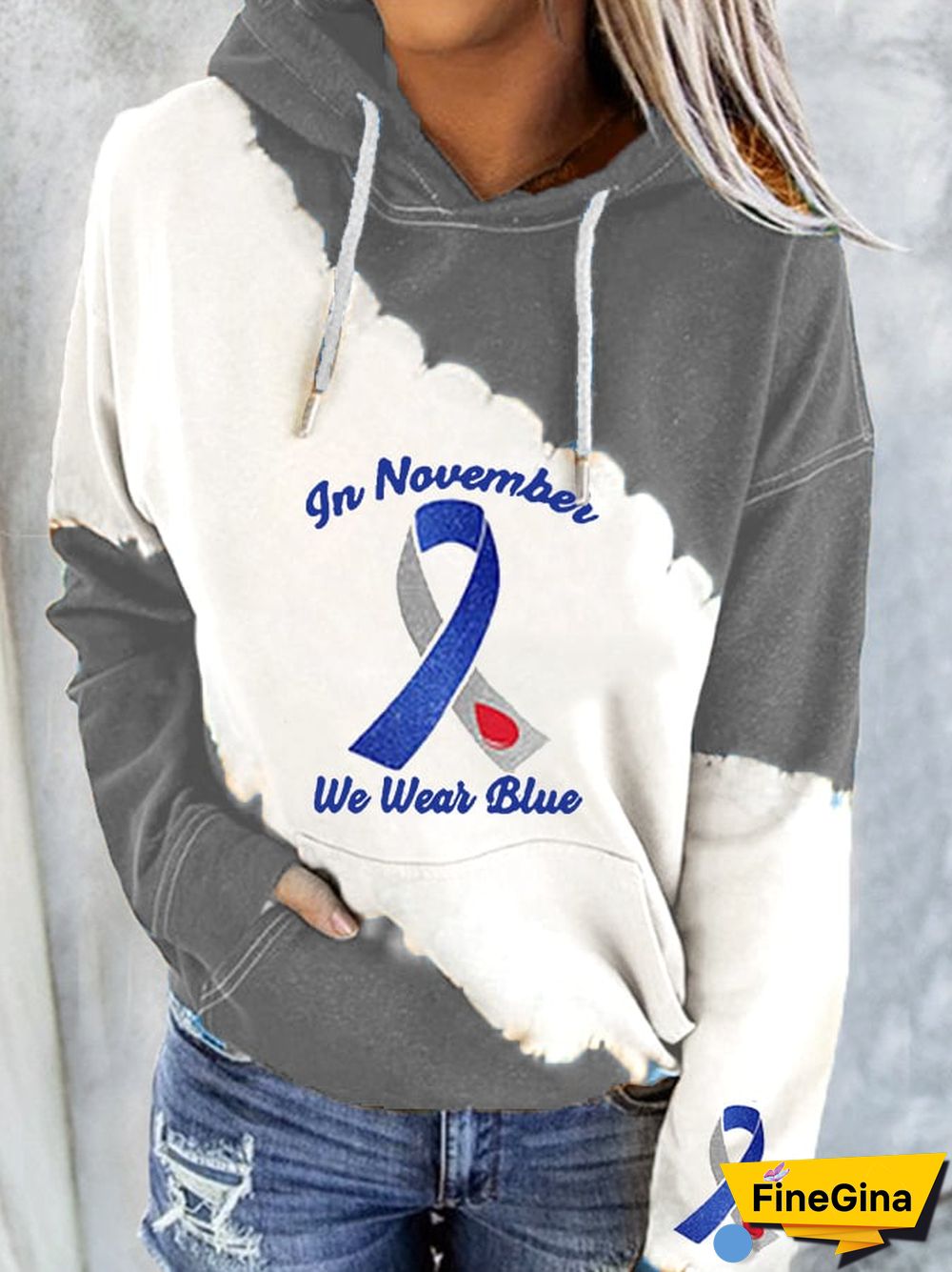 Women's Lahaina Sea Turtle Print Casual Hoodie