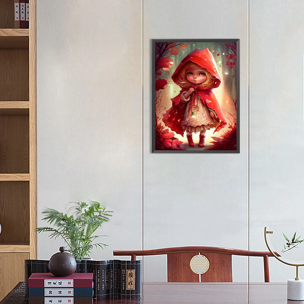 Diamond Painting - Full Round Drill - Elf Girl(30*40cm)