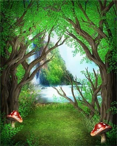 

Magic Forest Tree – Paint By Numbers - 40*50CM, 501 Original
