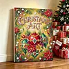 Diamond Painting-DIY Crystal Rhinestone Christmas Atmosphere with Frame(40x30cm)