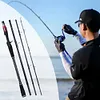 1.8M Fishing Rod 4 Section Rod Ultralight Spinning Casting Lure Fishing Rod
