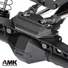 AMK RC Link Riser, CNC Aluminum Rear Link Riser for 1/10 RC Crawler Axial Capra 1.9 Unlimited Trail Buggy Currie F9 SuperShafty CP44 Portal Axle Upgrade (Black Link Riser)
