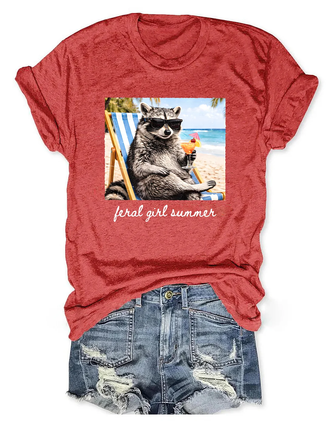 Feral Girl Summer T-shirt
