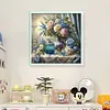 Flower Vase-14CT Stamped Cross Stitch 40*40cm