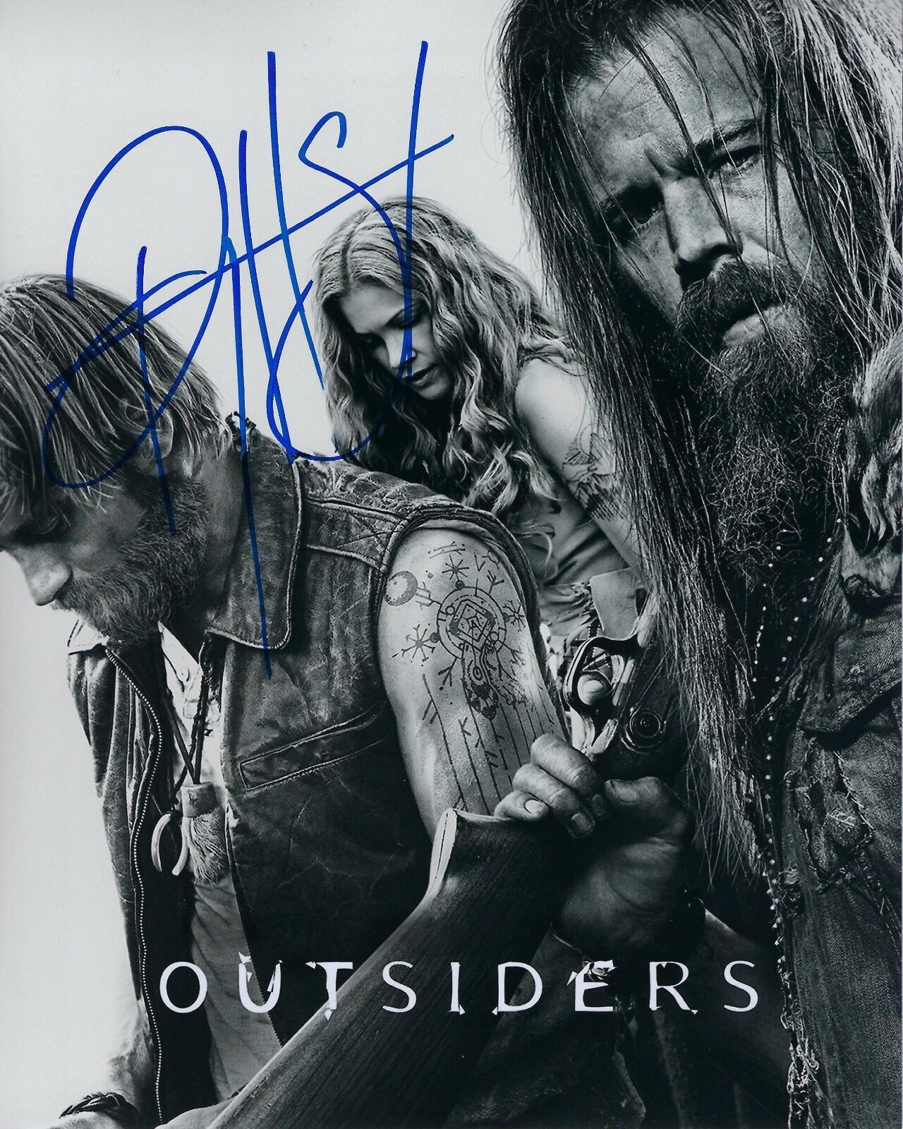 GFA Outsiders * RYAN HURST * Signed Autograph 8x10 Photo Poster painting LA1 COA