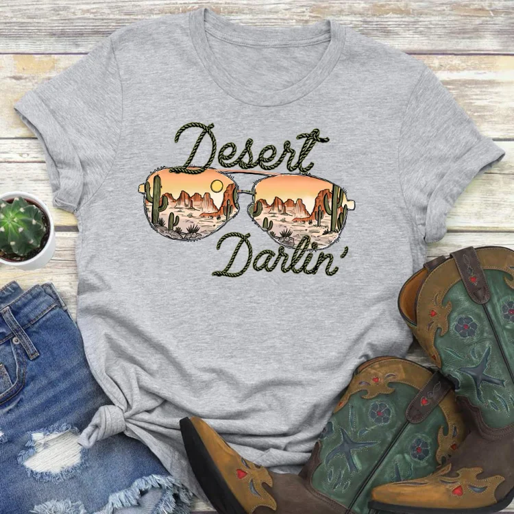 PSL-Nature Lover-Desert Glasses Essential  T-shirt Tee -02887