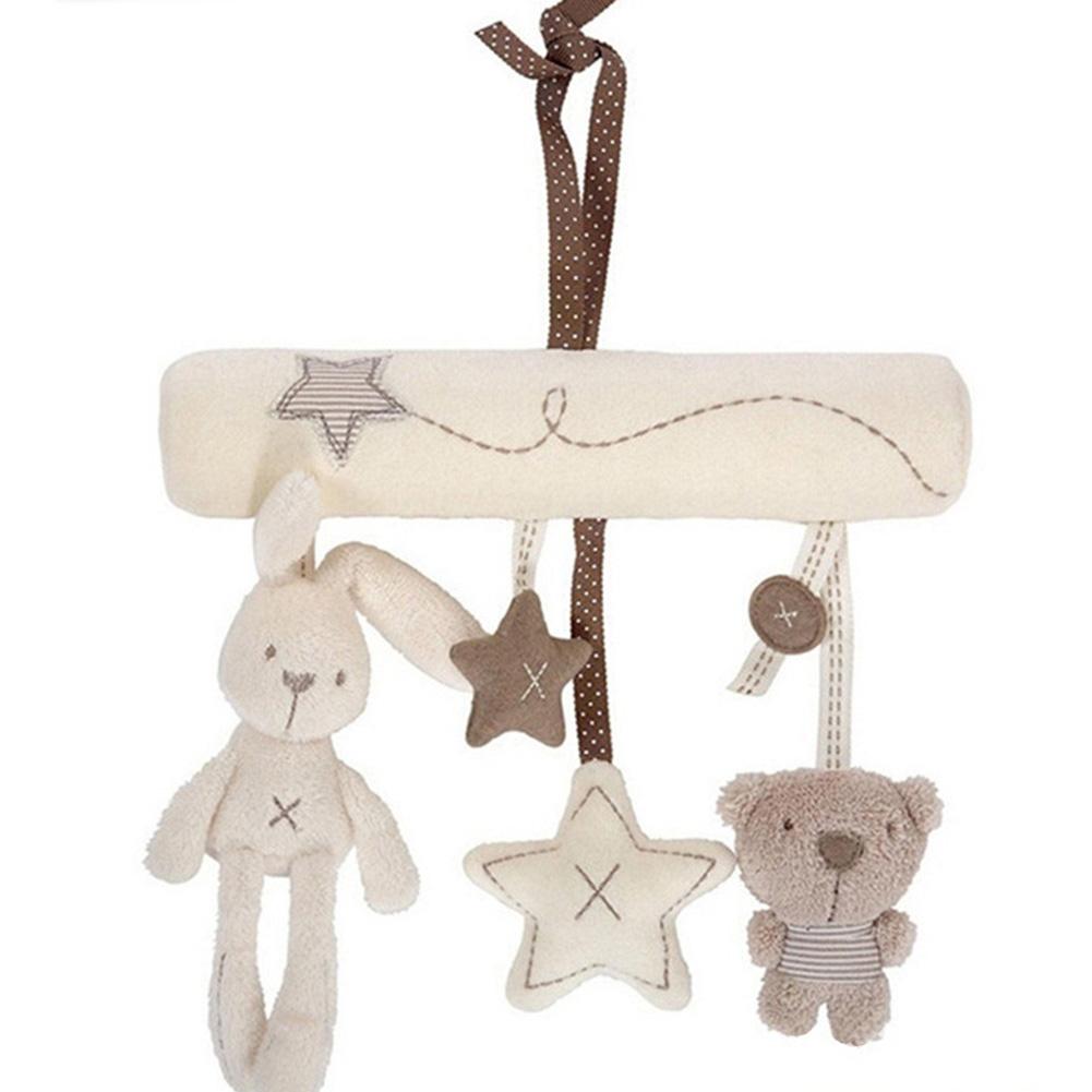 

Baby Cartoon Animal Music Play Bed Hanging Bell Infant Stroller Mobile Gift, 501 Original