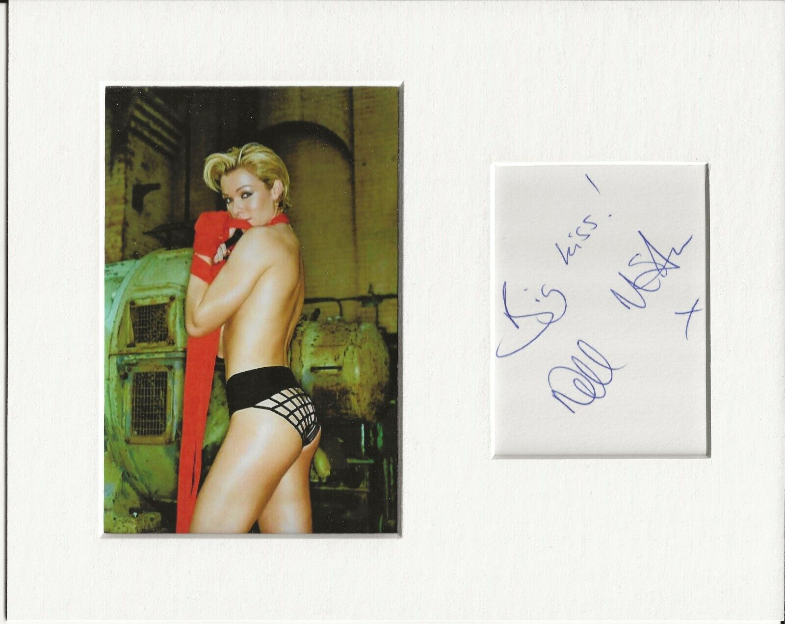 Nell McAndrew glamour signed genuine authentic autograph signature and Photo Poster painting COA