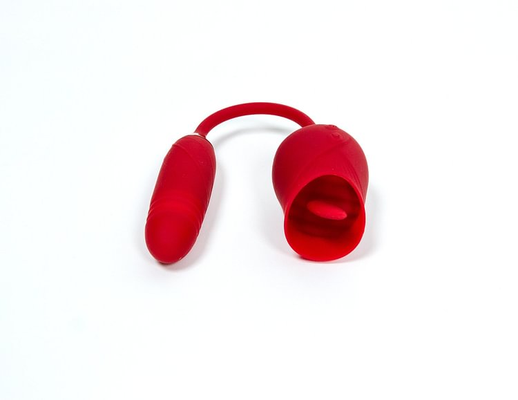 Rose Tongue 2 in 1 Vibrator