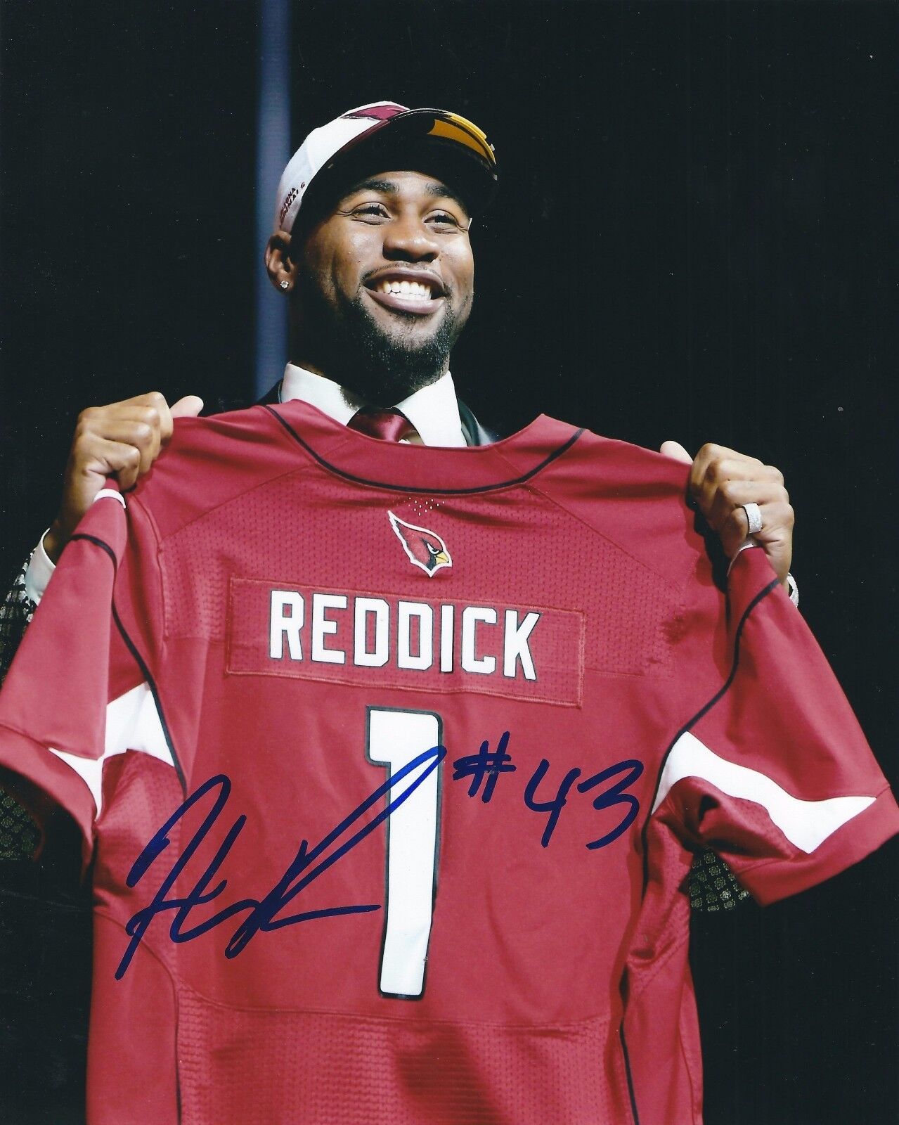 Autographed HAASAN REDDICK Arizona Cardinals 8X10 Photo Poster painting - w/COA