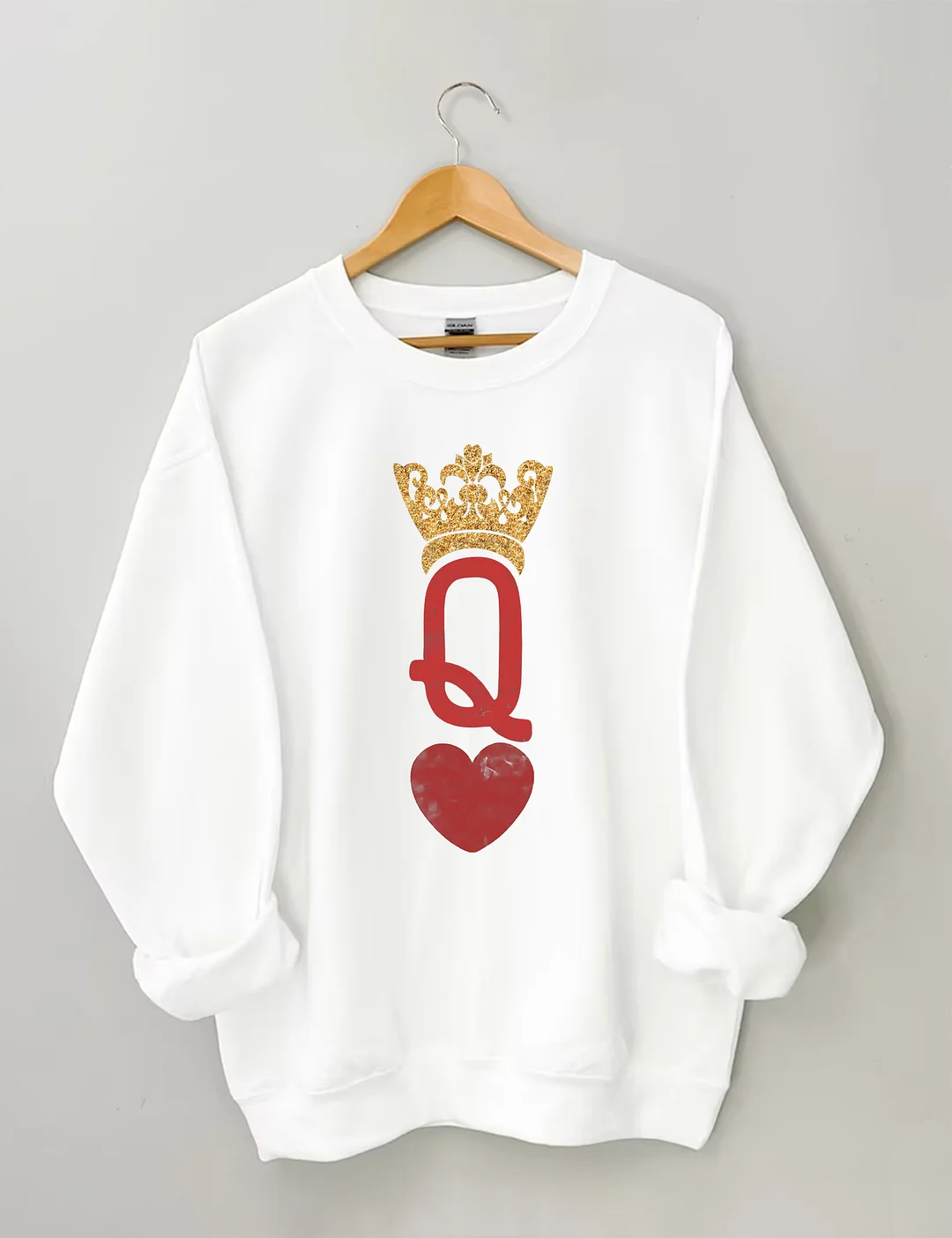 Queen Of Hearts Sweatshirt