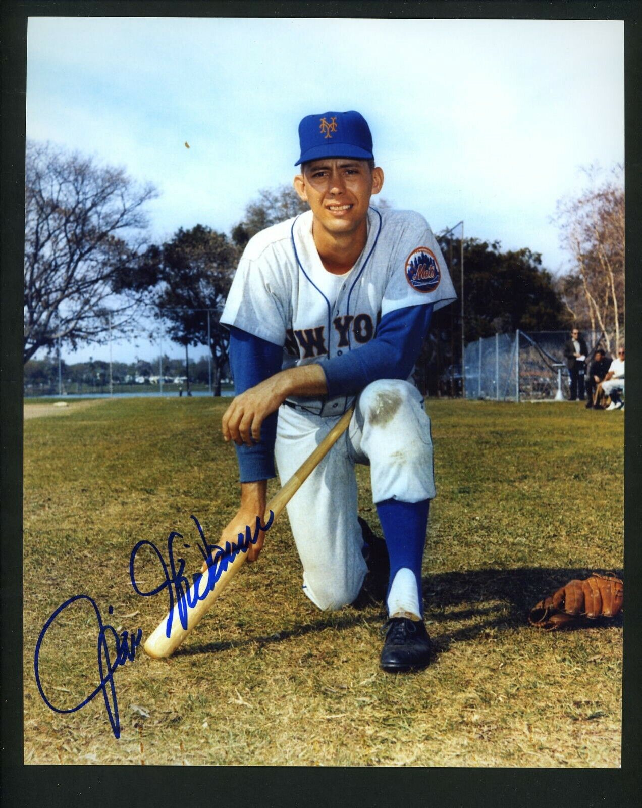 Jim Hickman Signed Autographed 8 x 10 Photo Poster painting New York Mets  SHIPPING