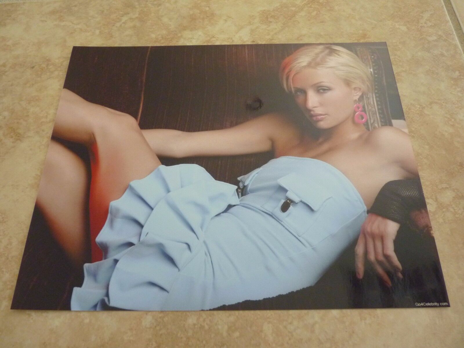 Paris Hilton Music Sexy Promo Color 8x10 Photo Poster painting #2