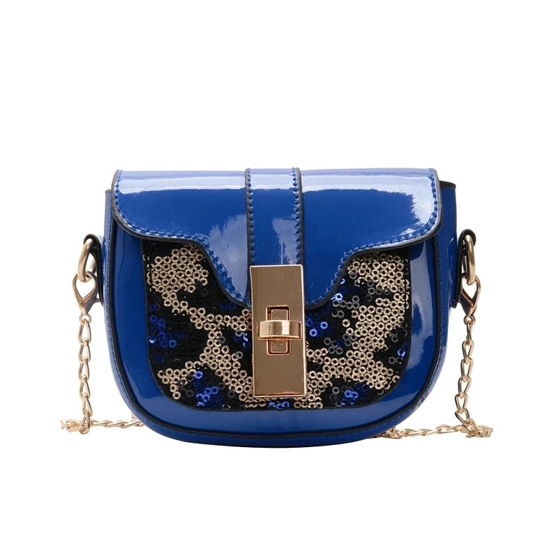 Girl’s All Seasons Pu Leather Streetwear Shoulder Bag Chain Bag