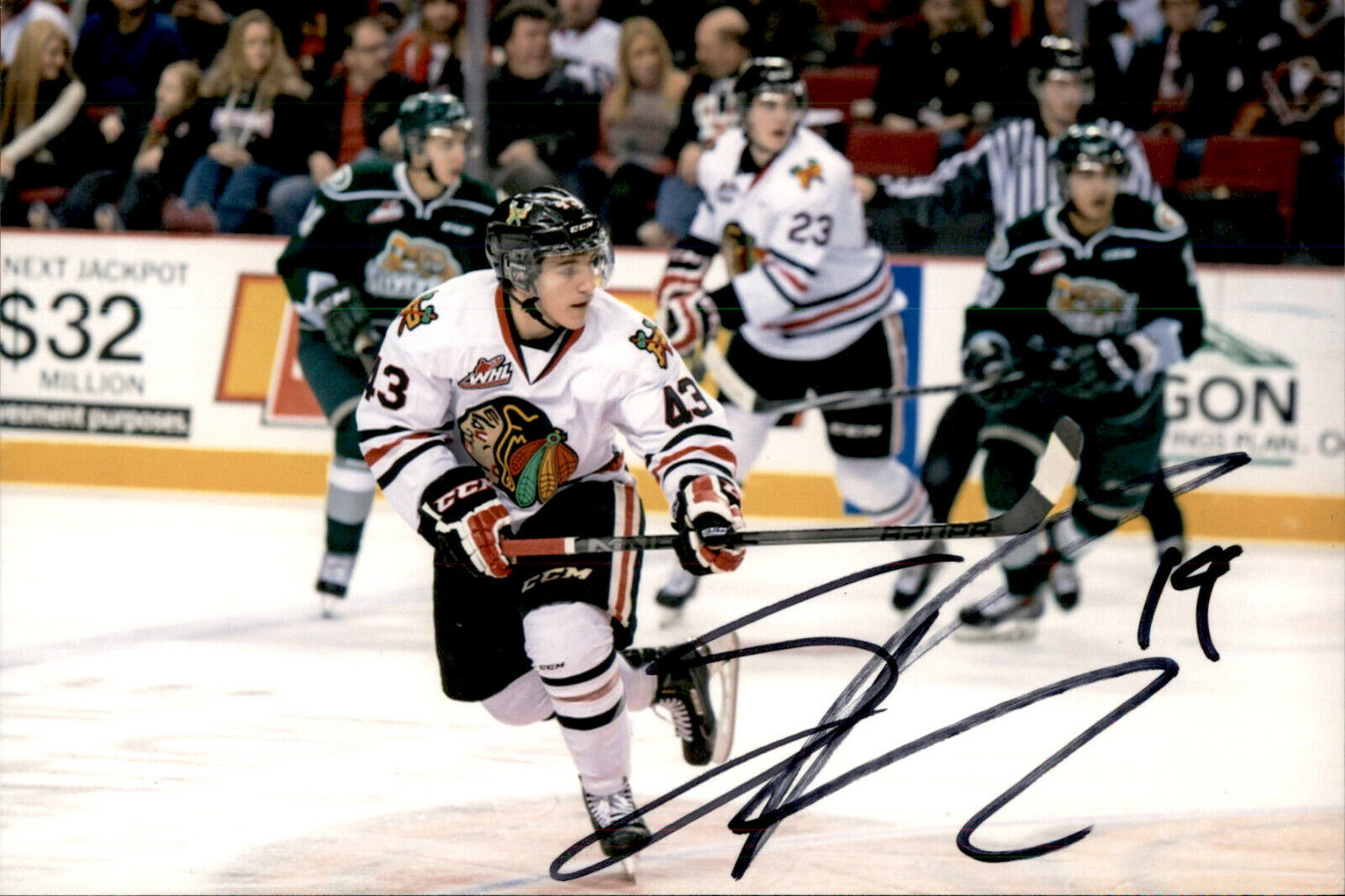 Skyler McKenzie SIGNED autograph 4x6 Photo Poster painting PORTLAND WINTERHAWKS / WINNIPEG JETS