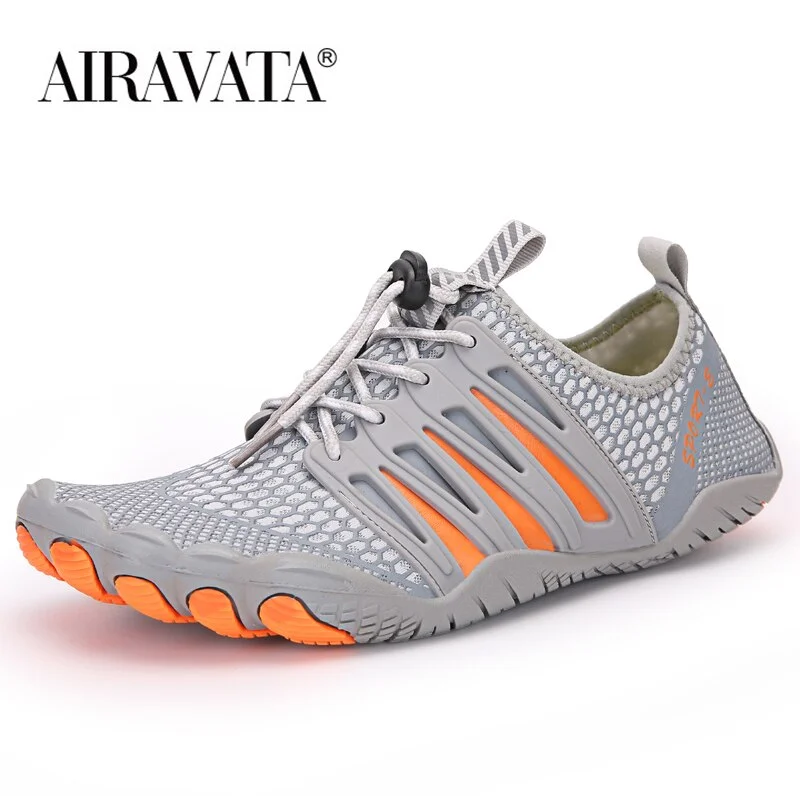Men Women Wading Shoes Summer Swimming for Couple Quick Drying Anti-Skiding Beach Sneakers Size 36-47