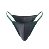 Men's High Elastic Low Waist Sexy Ice Silk Pouch Underwear