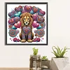 Lion - Crystal Rhinestone Diamond Painting