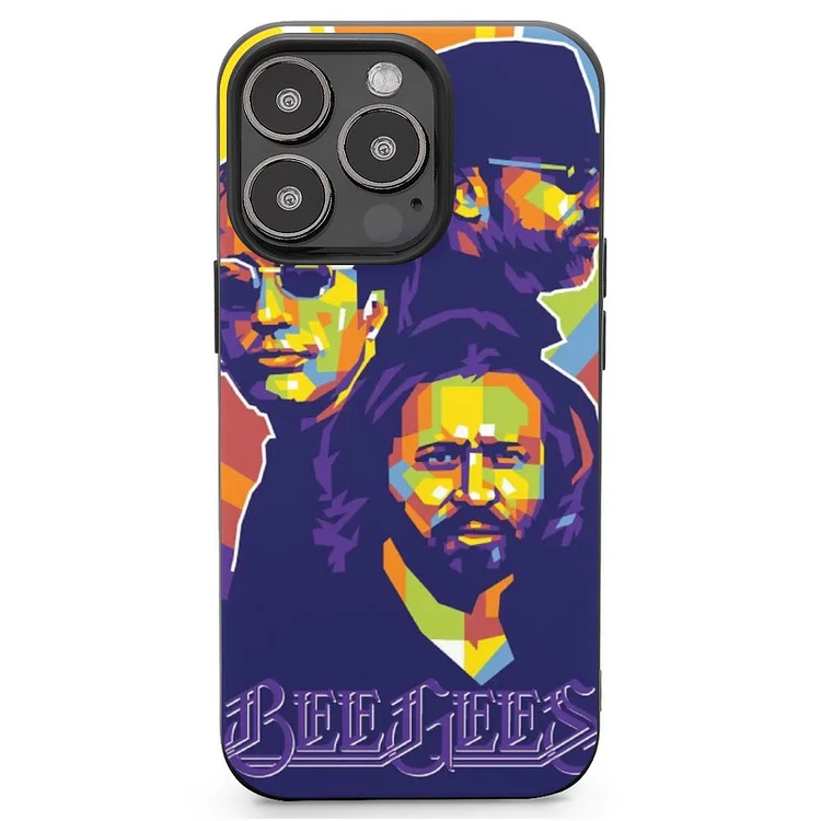 The Bee Gees Mobile Phone Case Shell For IPhone 13 and iPhone14 Pro Max and IPhone 15 Plus Case - Heather Prints Shirts