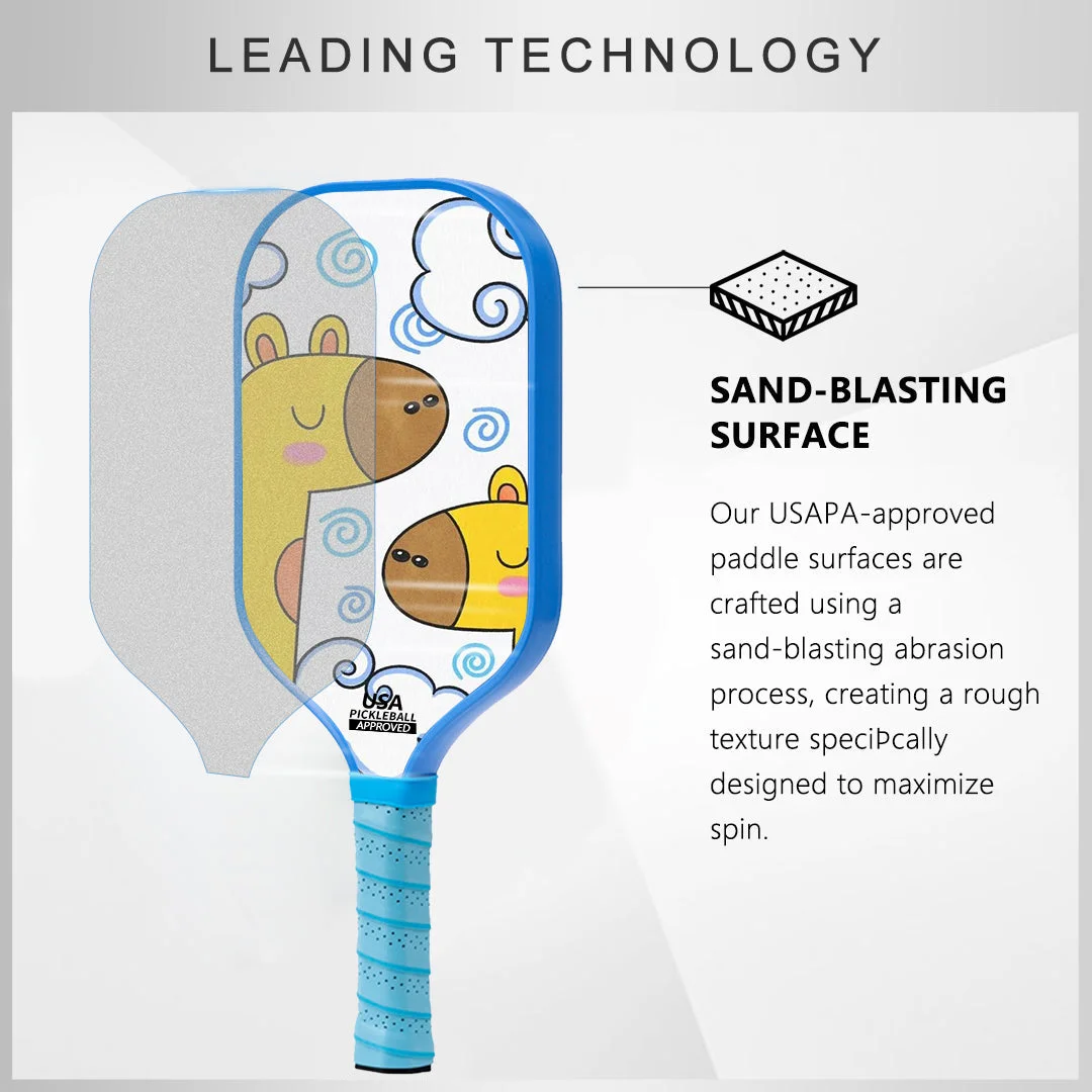 Original Paddle (16mm) T700 Sandblasted Carbon Fiber-Cheerful Canvas Paddle