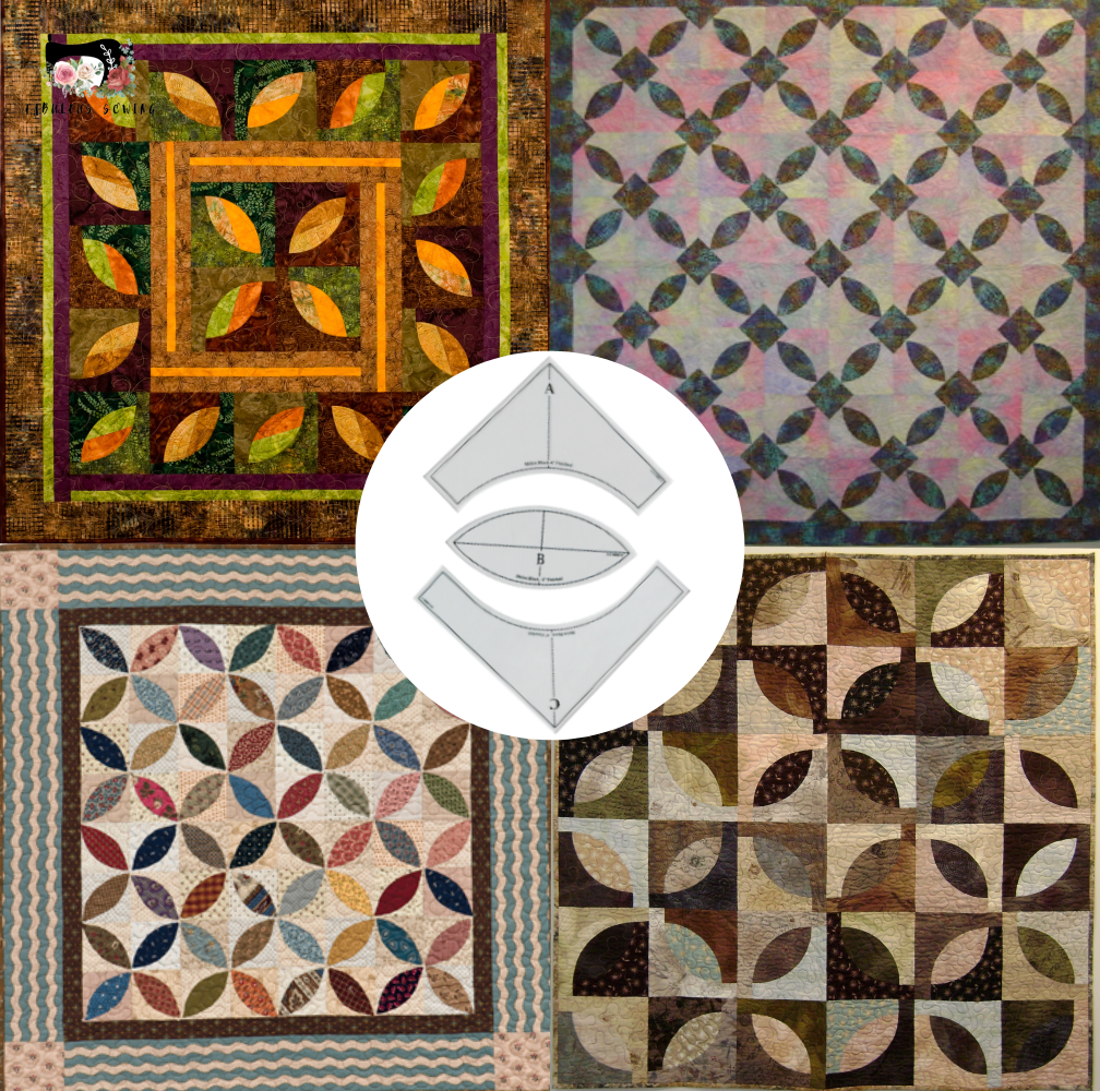 Quick Curve Quilt Template Set