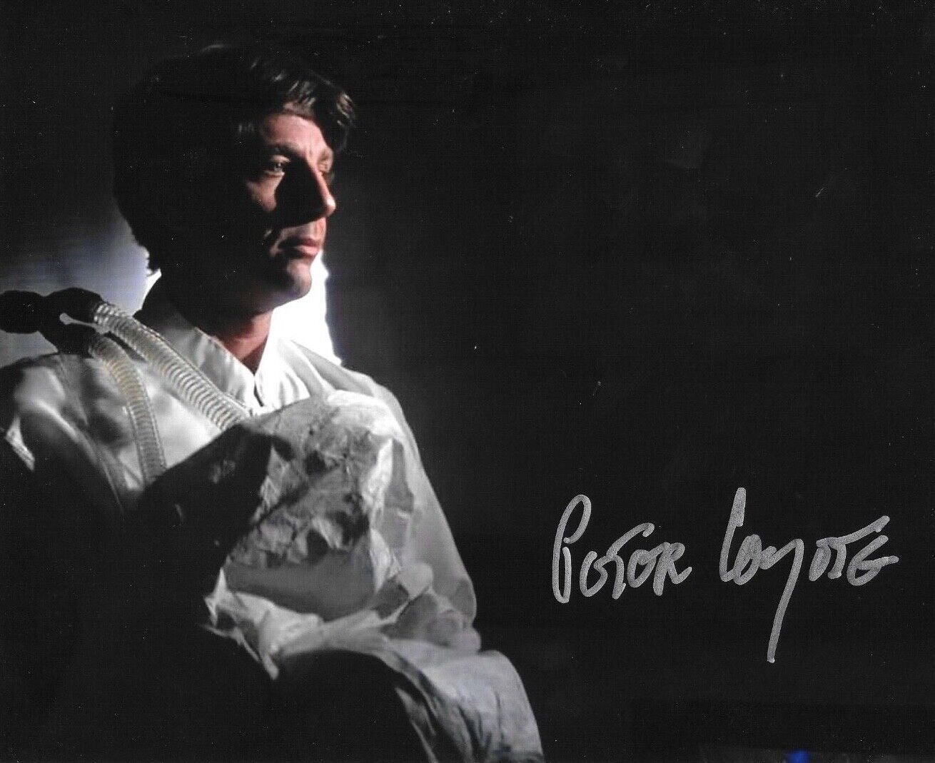 * PETER COYOTE * signed 8x10 Photo Poster painting * E.T. THE EXTRA TERRESTRIAL * COA * 13