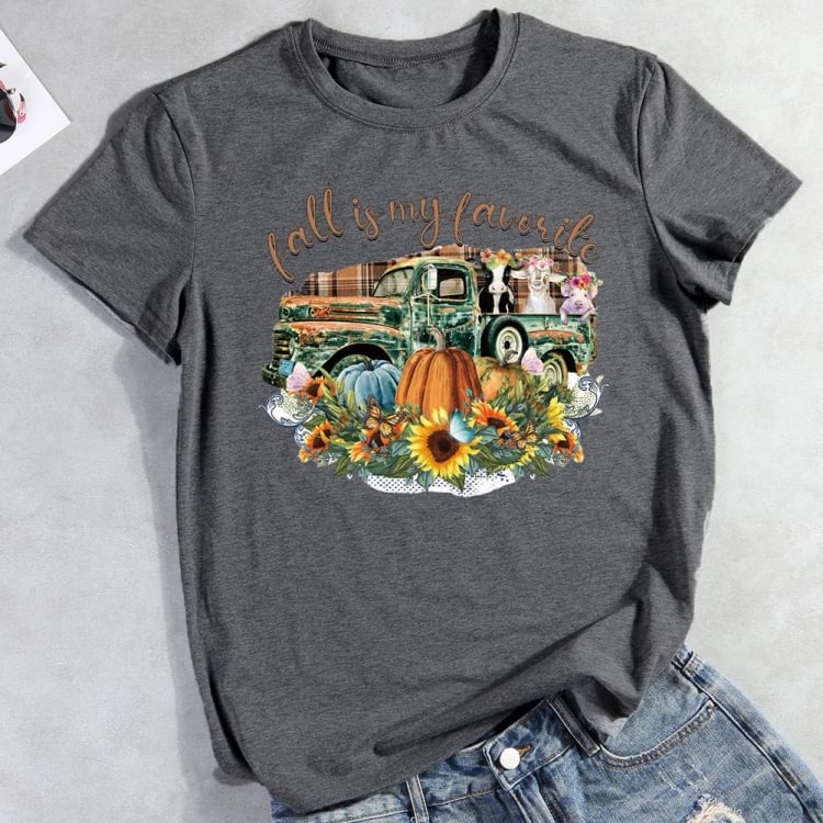 ANB -  Fall is My Favorite Truck T-Shirt-05660