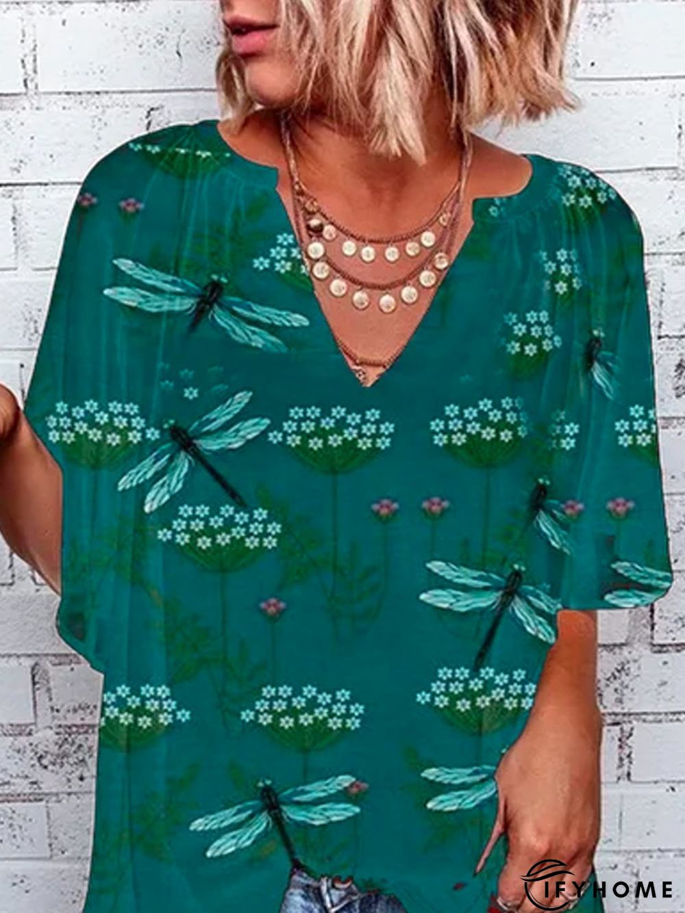 Animal Short Sleeve Tops | IFYHOME