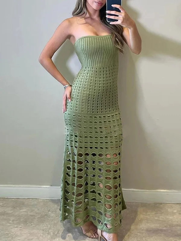 Athvotar Athvotar New Beach Shirt Bra Step By The Seaside Sexy Tight Dress Beach Dress