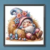 Diamond Painting -5D Full Round Drill Straw Gnome