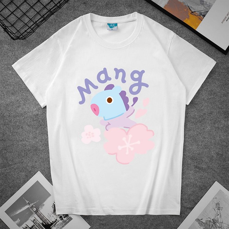 BT21 Cherry Blossom Breeze Cute T-shirt