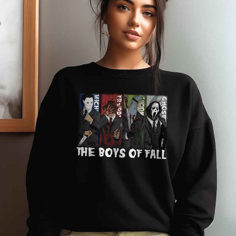 The Boys Of Fall Horror Sweatshirt